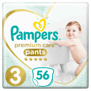 Premium Care Pants Size 3 Value Pack 56