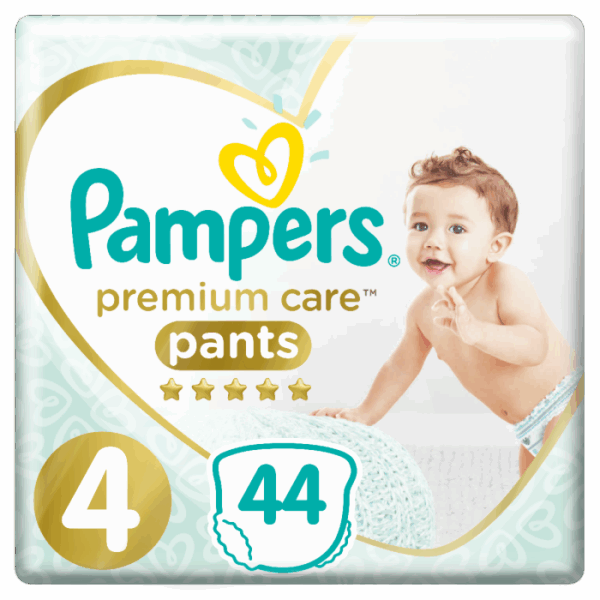 Premium Care Nappy Pants Size 4 Value Pack 44