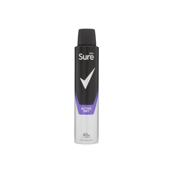Sure Men Active Dry Antiperspirant 200ml