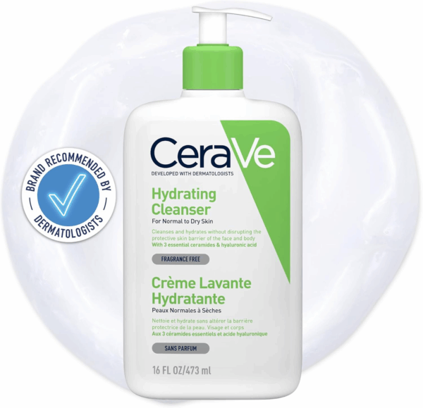CeraVe Hydrating Cleanser for Normal to Dry Skin 473ml