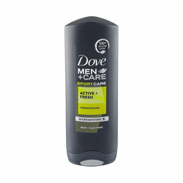 Dove Active Fresh 2 in 1 Body Wash 250ml