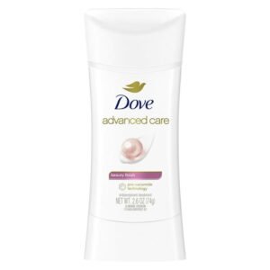 Dove Advanced Care Women's Antiperspirant Deodorant Stick, Freesia, Waterlily & Rose, 2.6 oz