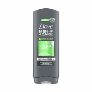 Dove Minerals Sage 2 in 1 Body Wash 400ml