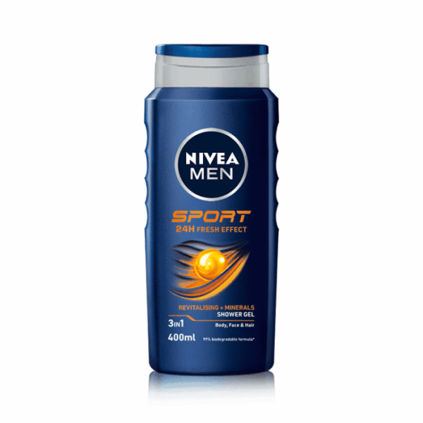 Nivea Men Shower Gel 400ml – Sports
