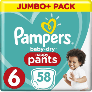 Pampers Baby Dry Pants Size 6 16-20kg 66pants