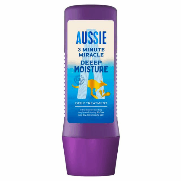 Aussie 3 Minute Miracle Deeep Moisture - Vegan Deep Hair Treatment, 225ml