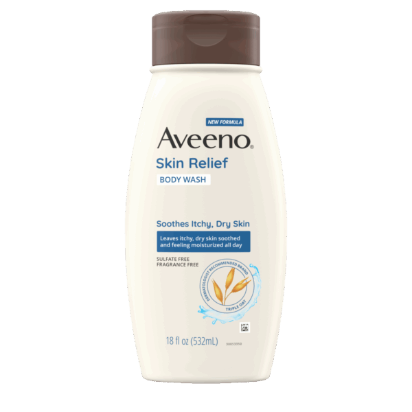 Skin Relief Fragrance-Free Body Wash for Sensitive, Itchy, Dry Skin