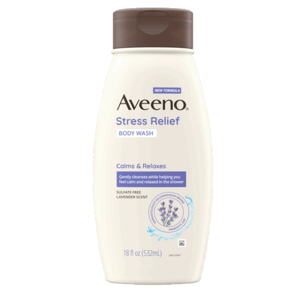 Stress Relief Oat Body Wash, Lavender Scent