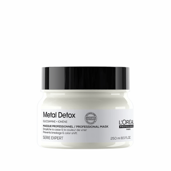 L'Oreal Professional Metal Detox nourishing Hair Mask 250ml. Stop hair breakage and Colour fade