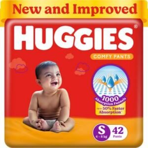 Huggies Comfy Baby Diaper Pants S  (42 Pieces)