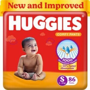 Huggies Comfy Baby Diaper Pants - S  (86 Pieces)