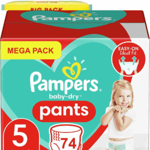 Pampers Baby- Dry Pants Size 5 74' pieces