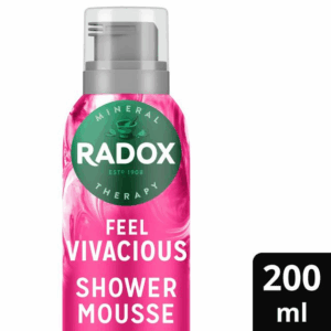 Radox Mineral Therapy 2-in-1 Shave + Shower Mousse Feel Vivacious 200ml